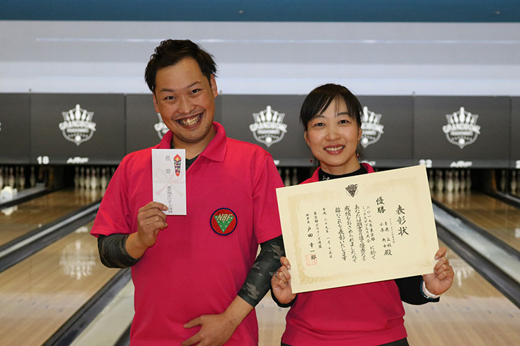 2017年東京都ミックスダブルス大会優勝チーム